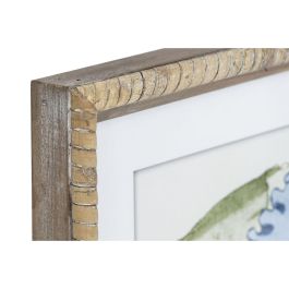 Cuadro Home ESPRIT Cristal Abeto 35 x 2,5 x 45 cm