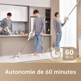 Nuevo Dreame R10 - Aspiradora de escoba inalámbrica - Potencia de 120AW, 60 minutos Autonomía - Filtración avanzada - Cepillo de la superficie múltiple Nuevo Dreame R10 - Aspiradora de escoba inalámbrica - Potencia de 120AW, 60 minutos Autonomía - Filtración avanzada - Cepillo de la superficie múltiple