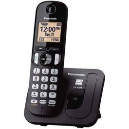 Panasonic Teléfono DECT Inalámbrico KX-TGC210 Negro Sin Contestador
