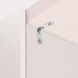 Edm Ángulo Refuerzo An24, Acero Inoxidable, 40x40x16 mm, 4 Unidades