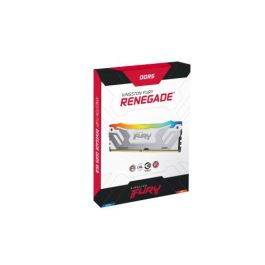 Kingston KF584CU40RWAK2-48 Memoria RAM 48GB (2x24GB) DDR5 8400MT/s CL40 Fury Renegade RGB White XMP para PC