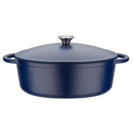 GSW Cocotte Blue Magic de Hierro Fundido Azul 33x26cm con fondo esmaltado, óptima distribución de calor, apta para inducción y horno 240°C Precio: 86.58999943. SKU: B15SZDKF6T
