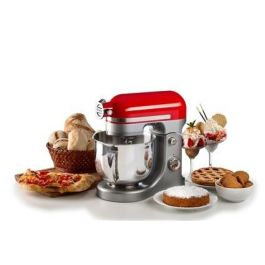 Ariete 1589/00 Robot de Cocina 5.5L 1600W Rojo con Accesorios para Amasar, Mezclar y Batir