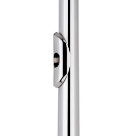 Pearlflute B665Re-Hc Flauta Travesera Quantz Brezza, Cabeza Plata Maciza, Platos Abiertos, Pata de Do, Estuche