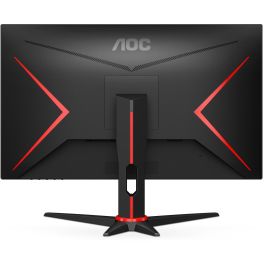 AOC Q27G2E/BK Monitor Gaming 27" QHD (2560x1440) LED 155Hz 1ms, 2xHDMI DP, FreeSync Premium, Negro/Rojo