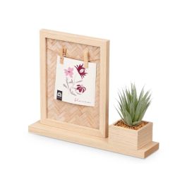 Portafoto 10X10Cm Con Planta Giftdecor (8 Unidades) Portafoto 10X10Cm Con Planta Giftdecor (8 Unidades)