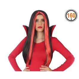 Peluca Vampiresa Rojo Largo Lisa Morena Precio: 3.95000023. SKU: S1122359