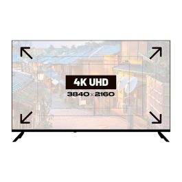 JAPANNEXT JN-IPS500UHD60F - Monitor 4K Ultra HD 50" (127 cm) 3840x2160 IPS 60Hz HDR Altavoces HDMI DisplayPort USB WLAN Negro