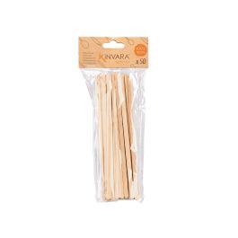 Set 50 Palitos Cafe Leche Madera Kinvara 10X23CM (36 Unidades) Set 50 Palitos Cafe Leche Madera Kinvara 10X23CM (36 Unidades)
