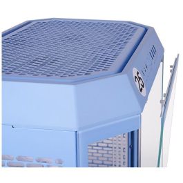 Thermaltake The Tower 600 Hydrangea Blue Midi Tower PC Gaming Chasis con Ventana Lateral