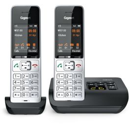 Gigaset COMFORT 500A duo - Teléfono Inalámbrico Digital con Contestador Automático