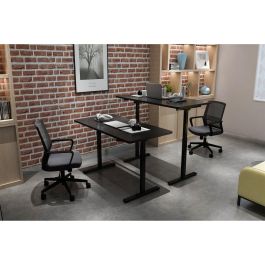 Digitus Bastidor de Mesa Eléctrico de Altura Regulable, Motor Individual, 2 Niveles, Negro, 70 kg