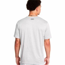 Camiseta de Manga Corta Hombre Under Armour Tech Vent Ss Gris claro