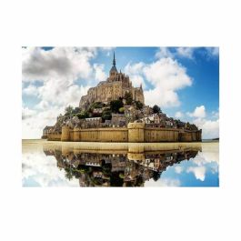 Nathan 41170561 Rompecabezas 1000 Piezas Abadía del Mont Saint Michel Raíces y Alas, para 14 años o más