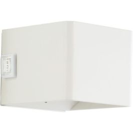 Brilliant G8012605 Aplique Magnético de Exterior ISEO LED con Sensor Recargable por USB, Blanco, 4W 300lm 3000K