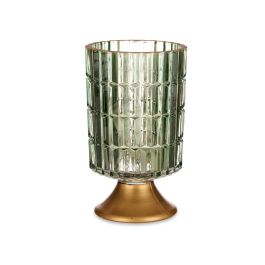 Farol Led Pie Metal Verde Giftdecor 10X18CM (6 Unidades) Farol Led Pie Metal Verde Giftdecor 10X18CM (6 Unidades)