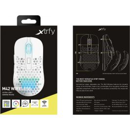 Xtrfy M42 Ratón Gaming RGB Blanco