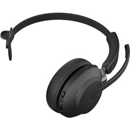 Jabra Evolve2 65 Mono MS + Link 380c Auriculares Inalámbricos Bluetooth USB-C MS Teams Negro
