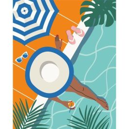 Ravensburger RAV00025523 CreArt Pintar por Números Pool Time para Adultos 24x30 cm Ravensburger RAV00025523 CreArt Pintar por Números Pool Time para Adultos 24x30 cm