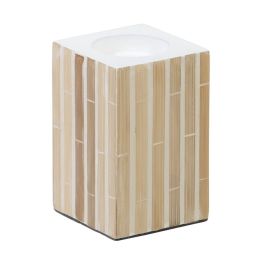 Portavelas Beige Bambú Madera MDF 10,5 x 10,5 x 16 cm Precio: 13.6900005. SKU: B1BQVYKEHK