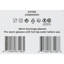 Royal Leerdam Set 6 Tazas Expresso Sentido 8 cl (4 Cajas)