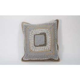 Cojin Boho DKD Home Decor Gris Natural 10 x 40 x 40 cm Precio: 13.95000046. SKU: S3038074