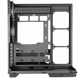 Mars Gaming MC-INFINIO Torre PC Gaming ATX Visión Panorámica Cristal Templado Curvado ARGB Soporte Líquida 360mm USB-C