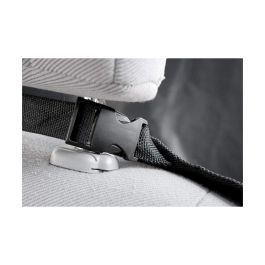 Dogs Collection Protector para Asiento de Coche 135 x 145 cm Negro Poliester