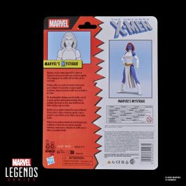 Hasbro Marvel's Mystique X-Men The Uncanny Figura 15cm con 5 Accesorios, Manos y Cabeza Alternativa Jean Grey