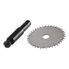 Wolfcraft Fresa circular de sierra para madera Ø45 x 1,5 mm - Acero para herramienta, madera blanda y dura
