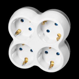 ORNO Ladrón de Pared con 4 Tomas Schuko y Conector OR-AE-13240(GS) - Enchufe Múltiple Precio: 6.6066. SKU: B17VBWG7QP