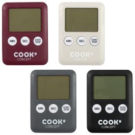 Cook Concept Temporizador Digital Magnético para Cocina con Fijación Imantada