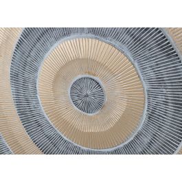 Giner Y Colomer Cabecero MDF Dorado y Marrón 120 cm