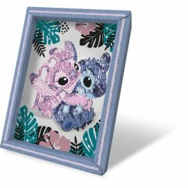 Lansay LAN3181860203514 Juego Creativo Colección de Lentejuelas STITCH & ANGEL A partir de 7 años