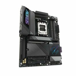 GIGABYTE Placa base X870E AORUS PRO - Compatible con CPUs AMD Ryzen 9000, VRM digital de 16+2+2 fases, hasta 8000MHz DDR5 (OC), 4xPCIe 5.0 + 4xM.2, Wi-Fi 7, LAN 2.5GbE, USB 3.2 Gen 2x2