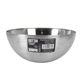 Ensaladera Quttin Plateado Ø 29,5 cm Acero (6 Unidades)