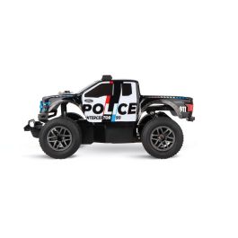 Carrera 370182024 Ford F-150 Raptor Police - Coche Teledirigido RC Offroad 2.4GHz Eléctrico 25km/h para Niños +8 Años