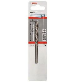Bosch 2 608 585 926 Broca helicoidal HSS-G de metal, 6 mm de diámetro, 93 mm de longitud para taladro