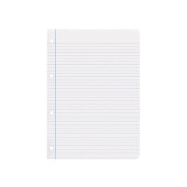 Recambio Liderpapel A4 100 Hojas 100 gr-M2 Rayado Horizontal Con Margen 4 Taladros 24 unidades