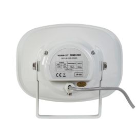Fonestar Altavoz Exponencial Vulkan - 15T, 15W RMS, IP-66, para Exteriores, Blanco