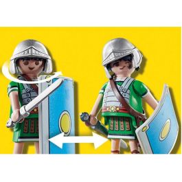 Playmobil Asterix Tropa Romana con Formación Tortuga para Niños Mayores de 5 Años