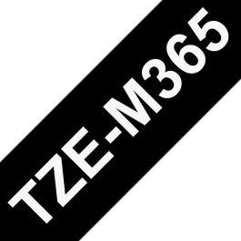 Brother TZe-M365 Cinta de etiquetado laminada mate, blanco sobre negro, 36mm para impresoras P-touch Precio: 27.59000013. SKU: B1A624NT6Q
