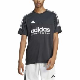 Camiseta de Manga Corta Hombre Adidas Tiro Q1 Negro