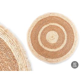 Alfombra Redonda Esparto Borde Hilo 80Cm Giftdecor (6 Unidades) Precio: 103.4999999. SKU: B1H7ANRP45