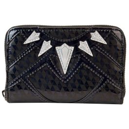 Loungefly Cartera Black Panther Metallic Cosplay de Piel Vegana Marvel con Cremallera - 15x10cm Precio: 28.49999999. SKU: B1AN593288
