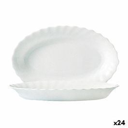 Fuente de Cocina Luminarc Trianon Blanco Vidrio (22 cm) (24 Unidades) Precio: 52.98999948. SKU: S2709042