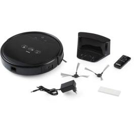 Domo Robot Aspirador DO7293SN con Mando a Distancia, 120 min, 2000 PA, 550 ml