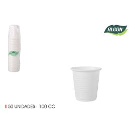 Set de 50 vasos de café plástico 100 cc Algon (18 Cajas) Precio: 18.8899997. SKU: B1FDDF5FHC