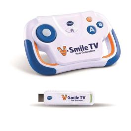 Vtech Videoconsola V.Smile TV Nueva Generación Educativa con 6 Mundos, Edad 3-7 Años, 11,5x14,5x2,6 cm Precio: 47.79000028. SKU: S2417798