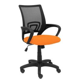 Silla Piqueras Y Crespo Vianos Brazos Fijos Mecanismo Basculante Con Regulador De Presion Elevacion Del Asiento En Altura Ruedas Nylon Respaldo Malla Transpirable Negra Y Tapizado Bali Naranja Precio: 131.50000006. SKU: S5703883